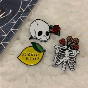 Enamel Pin Set- Slightly Bitter